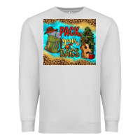 Dove Grey pack your bags Premium Sweatshirt - NancyCooperArtShop