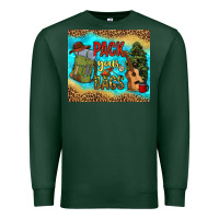 Sports Green pack your bags Premium Sweatshirt - NancyCooperArtShop