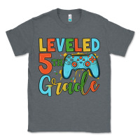 Charcoal Heather leveled 5th grade Classic Tee - JahusDesignShop