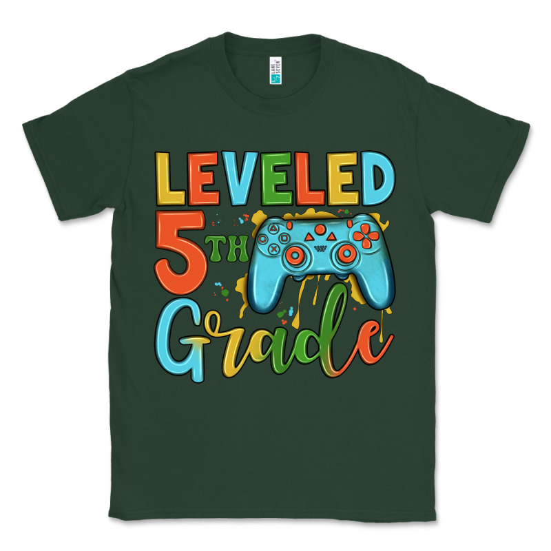 Leveled 5th Grade Classic Tee by JahusDesignShop | Teevron