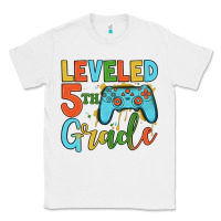 White leveled 5th grade Classic Tee - JahusDesignShop