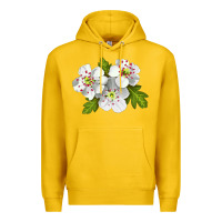 Lemon Hawthorn Flower Premium Hoodie - LillyAllenDesigns