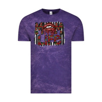 Cloud Purple mom life Vintage Tee - SublimationCraftShop