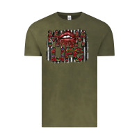 Vintage Olive mom life Vintage Tee - SublimationCraftShop