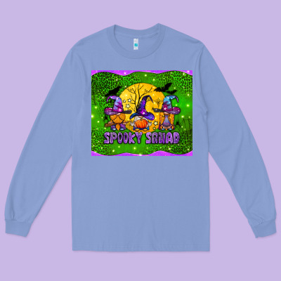 Spooky Squad Mouse Pad Long Sleeve Tee Designed By Bundleandbundleshop