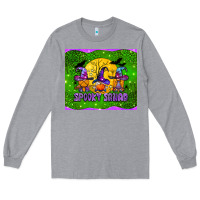 Heather Grey spooky squad mouse pad Long Sleeve Tee - BundleAndBundleShop