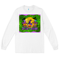 White spooky squad mouse pad Long Sleeve Tee - BundleAndBundleShop