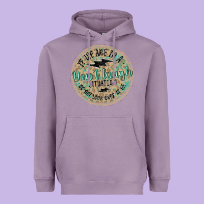 If We Are In A Don't Laugh Situation Heavyweight Hoodie Designed By Maliassmallbusiness