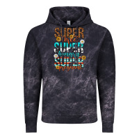 Cloud Black super tired super hungry super pregnant Vintage Hoodie - texasbilliewilder