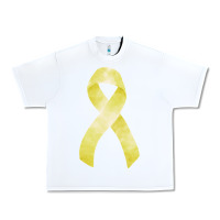 White sarcoma or bone cancer ribbon Urban Heavy Tee - FaDigitalArtStudio