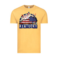 Vintage Mustard Kentucky 4th of July Vintage Tee - CowGirlArtShop