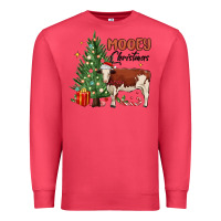 Cardinal mooey christmas Premium Sweatshirt - MaliasSmallBusiness