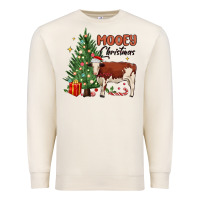 Sandshell mooey christmas Premium Sweatshirt - MaliasSmallBusiness