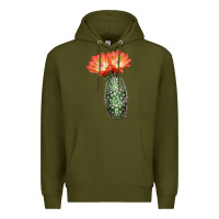 Army Green King Cup Cactus Premium Hoodie - LillyAllenDesigns