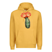 Mustard King Cup Cactus Premium Hoodie - LillyAllenDesigns