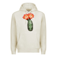 Oatmeal Heather King Cup Cactus Premium Hoodie - LillyAllenDesigns