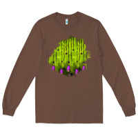 Chestnut halloween patch Long Sleeve Tee - BundleAndBundleShop