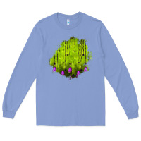 Colony Blue halloween patch Long Sleeve Tee - BundleAndBundleShop