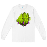 White halloween patch Long Sleeve Tee - BundleAndBundleShop