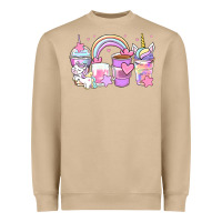 Mushroom unicorn coffee cups Heavyweight Sweatshirt - Zillion Design Studio