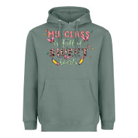 Sage my class is full of sweet hearts Heavyweight Hoodie - MaliasSmallBusiness