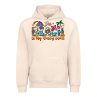 Sandshell the beach is my happy place Urban Hoodie - NancyCooperArtShop