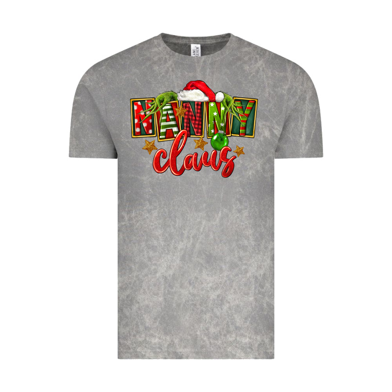 Christmas Nanny Claus Vintage Tee by FaDigitalArtStudio | Teevron