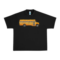 Black school bus Urban Heavy Tee - FaDigitalArtStudio