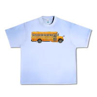 Grape Ice school bus Urban Heavy Tee - FaDigitalArtStudio