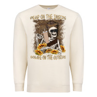Sandshell dead inside boujee outside Premium Sweatshirt - MaliasSmallBusiness