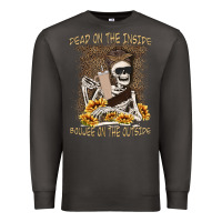 Smoke dead inside boujee outside Premium Sweatshirt - MaliasSmallBusiness