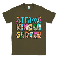 Army Green team kindergarten Classic Tee - JahusDesignShop