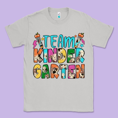 Team Kindergarten Classic Tee Designed By Jahusdesignshop
