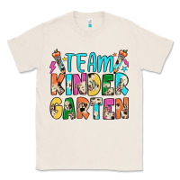 Natural team kindergarten Classic Tee - JahusDesignShop