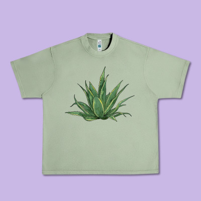 Cactus Urban Heavy Tee Designed By Barkaloodesign