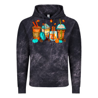 Cloud Black thankful coffee cups Vintage Hoodie - Zillion Design Studio