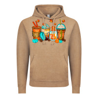 Vintage Coffee thankful coffee cups Vintage Hoodie - Zillion Design Studio