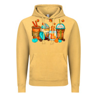 Vintage Mustard thankful coffee cups Vintage Hoodie - Zillion Design Studio