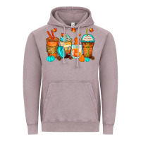 Vintage Zinc thankful coffee cups Vintage Hoodie - Zillion Design Studio