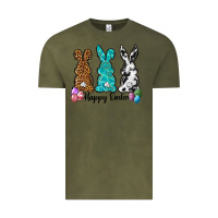 Vintage Olive Western happy easter peeps Vintage Tee - Neo Western