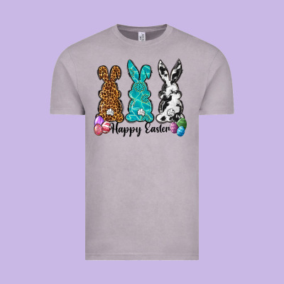 Western Happy Easter Peeps Vintage Tee Designed By Neo Western