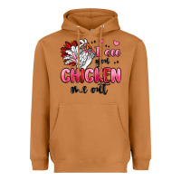 Meerkat i see you chicken out Heavyweight Hoodie - MaliasSmallBusiness