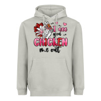 Moon Dust i see you chicken out Heavyweight Hoodie - MaliasSmallBusiness