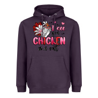Plum i see you chicken out Heavyweight Hoodie - MaliasSmallBusiness