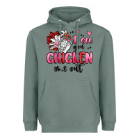 Sage i see you chicken out Heavyweight Hoodie - MaliasSmallBusiness