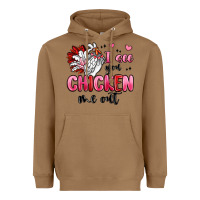 Toasted Coconut i see you chicken out Heavyweight Hoodie - MaliasSmallBusiness