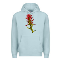 Blue Mist Indian Paintbrush Premium Hoodie - LillyAllenDesigns