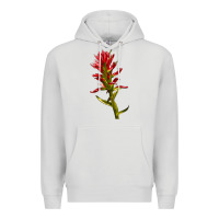 Dove Grey Indian Paintbrush Premium Hoodie - LillyAllenDesigns