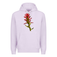 Lilac Indian Paintbrush Premium Hoodie - LillyAllenDesigns