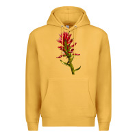 Mustard Indian Paintbrush Premium Hoodie - LillyAllenDesigns